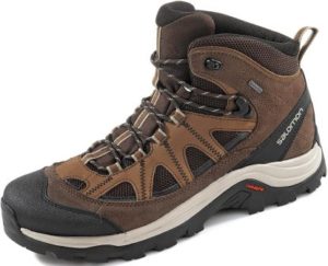 Salomon Men's Authentic Leather & GORE-TEX Backpacking Boots