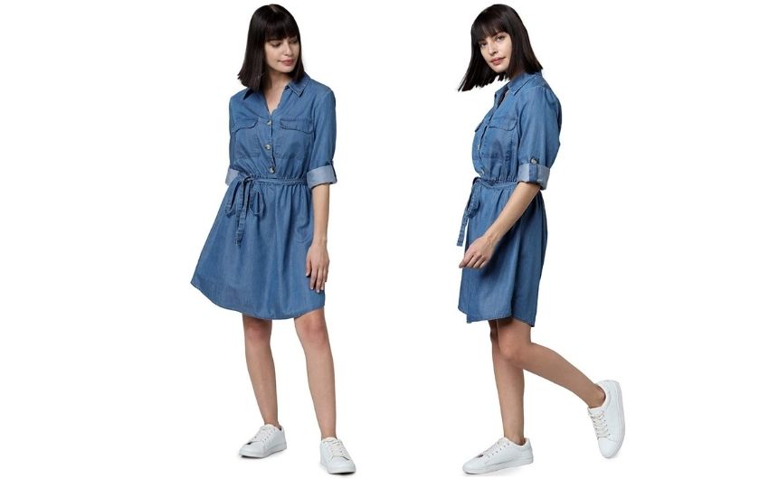 What Shoes To Wear With A Denim Dress